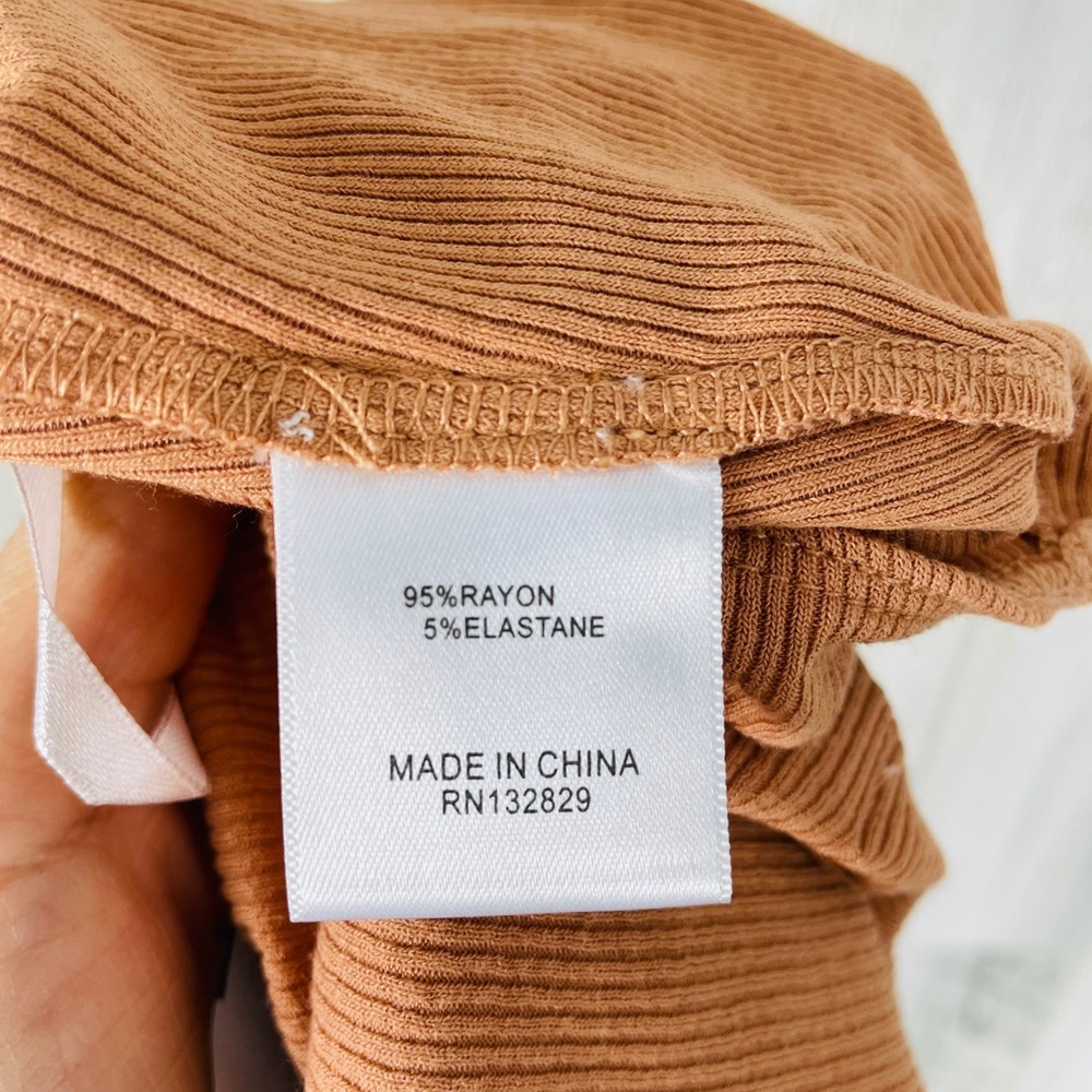 NWT ๐ PRIVACY PLEASE Orion Tank in Nude - Picture 8 of 8